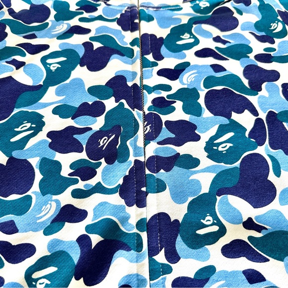 Bape Shark ABC Camo Full Zip Hoodie - Picture 6 of 12